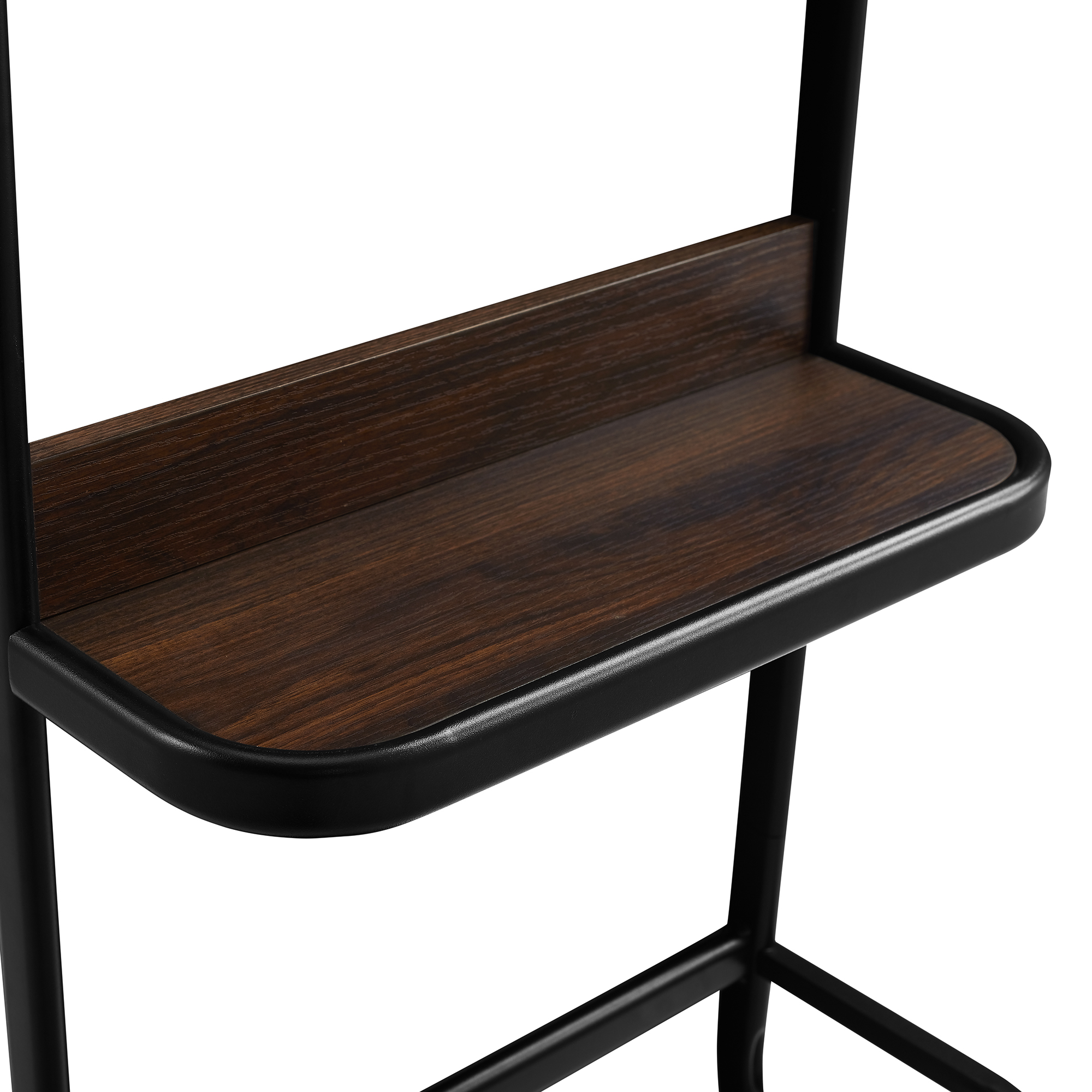 Manor Park Modern Umbrella Stand Hall Tree, Dark Walnut
