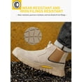 thumbnail image 6 of XQJ Puncture Proof Steel Toe Boots Welder Working Shoes Safety Footwear for Construction Men's Work & Safety Footwear Work Boots for Men Women Steel Toe Safety Shoes Indestructible Work Boots, 6 of 11