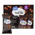 Great Value Omega3 Trail Mix, 1.5 oz, 8 Count