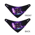 thumbnail image 6 of Lsque Geometry Dash Pattern Pet Scarf Bandana - Adjustable and Comfortable,Dog Scarf Bib Kerchief Breedfor Dogs and Cats-Large, 6 of 7