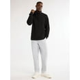 thumbnail image 5 of Free Assembly Men’s Cotton Funnel Neck Top with Long Sleeves, Sizes XS-3XL, 5 of 5