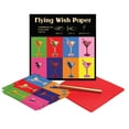thumbnail image 4 of Flying Wish Paper - Write It, Light It, & Watch It Fly - MARTINI - 5" x 5" - Whimsical Mini Kits, 4 of 6