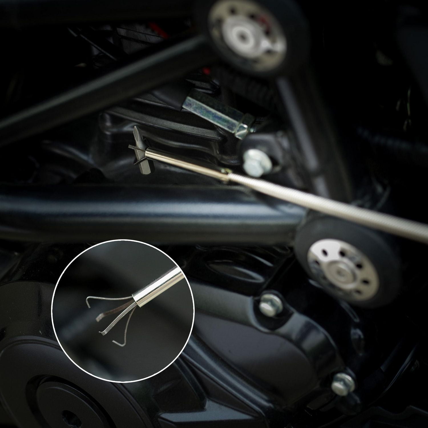 WorkPro 3 Piece Magnetic Pick-Up and Retrieval Tool Set, Extensionable