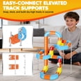 thumbnail image 4 of Contixo  Magnetic Train Track Set for Kids,  2 Rechargeable Electric Trains,  150PCS DIY 3D Building Blocks Railway Toy, STEM Learning Construction Set for Boys & Girls Ages 3-8, 4 of 9