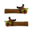 thumbnail image 2 of Suncoda Protection Produits de Poignée, 2 Pcs Couvercle de Poignée de Réfrigérateur de Noël Micro-Ondes Décorations de Vacances, 2 of 7