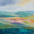 thumbnail image 2 of Vassileva, Silvia 26x26 White Modern Wood Framed Museum Art Print Titled - Flower Hill II, 2 of 4