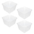 thumbnail image 2 of Miangastore 4pcs Plastic Net Cups Hydroponic Planting Mesh Pots Small Planting Baskets Pots Plant Containers, 2 of 9
