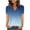 Navy, variant on Zpanxa SunnyDays Women's Floral Print Loose Fit V-Neck Short Sleeve Blouse Button Down for Vacation