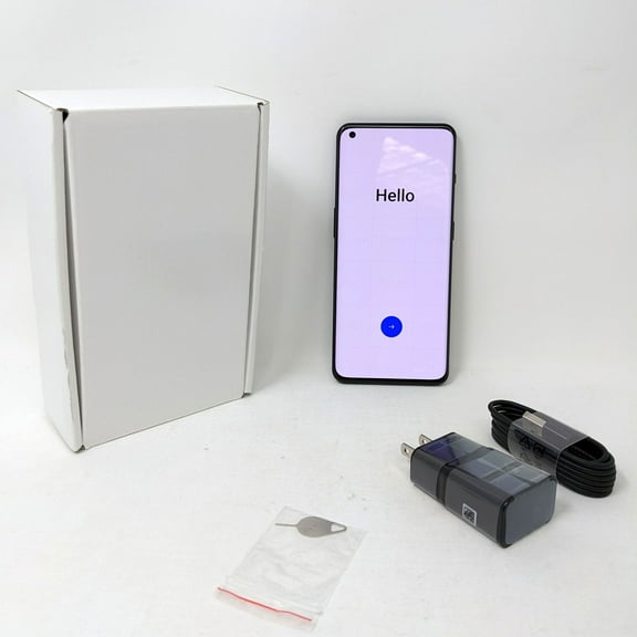 Pre-Owned Oneplus 10 Pro 5G NE2217 128GB GSM Unlocked 6.7" 8GB RAM Phone - Volcanic Black (Good)