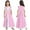 Pink, variant on Aislor Kids Girls Renaissance Ball Gown Gothic Medieval Costume Maxi Dress Halloween Cosplay Age 6-16 Pink 8