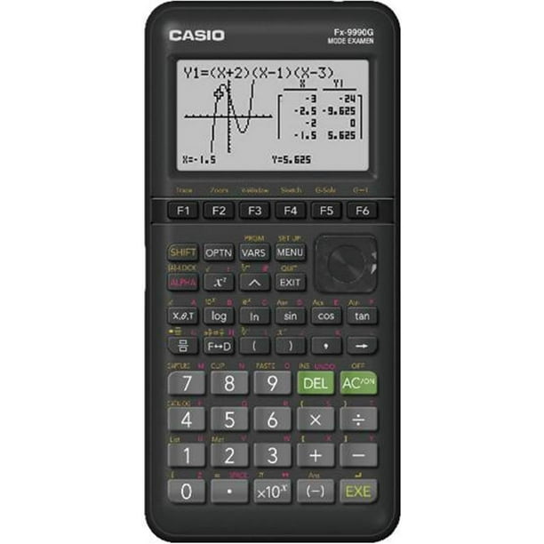 in het geheim Hoge blootstelling ontwikkeling Casio FX-9750Glll Graphing Calculator, Natural Textbook Display, Black -  Walmart.com