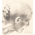 thumbnail image 3 of Konrad Böse 15x17 Black Modern Framed Museum Art Print Titled - Portrait of an Old Woman in the Lost Profile (1900), 3 of 5