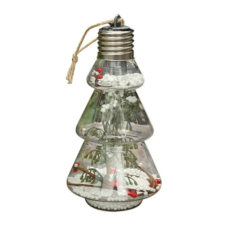 

Christmas LED Transparent Christmas Ball Christmas Tree Pendant Glowing