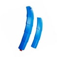 thumbnail image 2 of kurtrusly Universal Bike Mudguard Set Bicycle Front Rear ABS Plastic Mud Fender with Taillight, Blue, 2 of 9