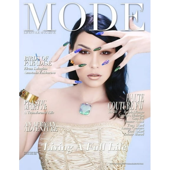 Mode Lifestyle Magazine - Living A Full Life 2020: Collectors Edition - Plastic Martyr Cover (Paperback)