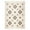 Ivory/Brown, variant on SAFAVIEH Moroccan Tassel Shag Elsie Moroccan Geometric Area Rug, Ivory/Brown, 5'3" x 7'6"