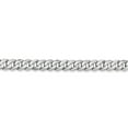 thumbnail image 3 of 14K White Gold 4.5mm Flat Beveled Curb Chain, 3 of 5