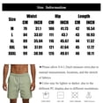 thumbnail image 2 of Fgvctg Work Shorts for Men Elastic Waist Casual Stretch Cargo Shorts Soft Summer Hiking Regular Fit Work Short Oversized Waistband Drawstring Pant with Pockets,Green,M, 2 of 6