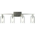 thumbnail image 4 of Patiojoy Bathroom Vanity Light Modern Wall 4-Light  Sconce Fixtures With Clear Glass Shade, 4 of 6