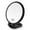 Black C, variant on Magnifying Handhel Mirror Double Sided, 1X 20X Magnification Hand Mirror, Travel Folding HelAdjustable Rotation Pedestal, Portable Small Makeup Mirror, 4 Inch