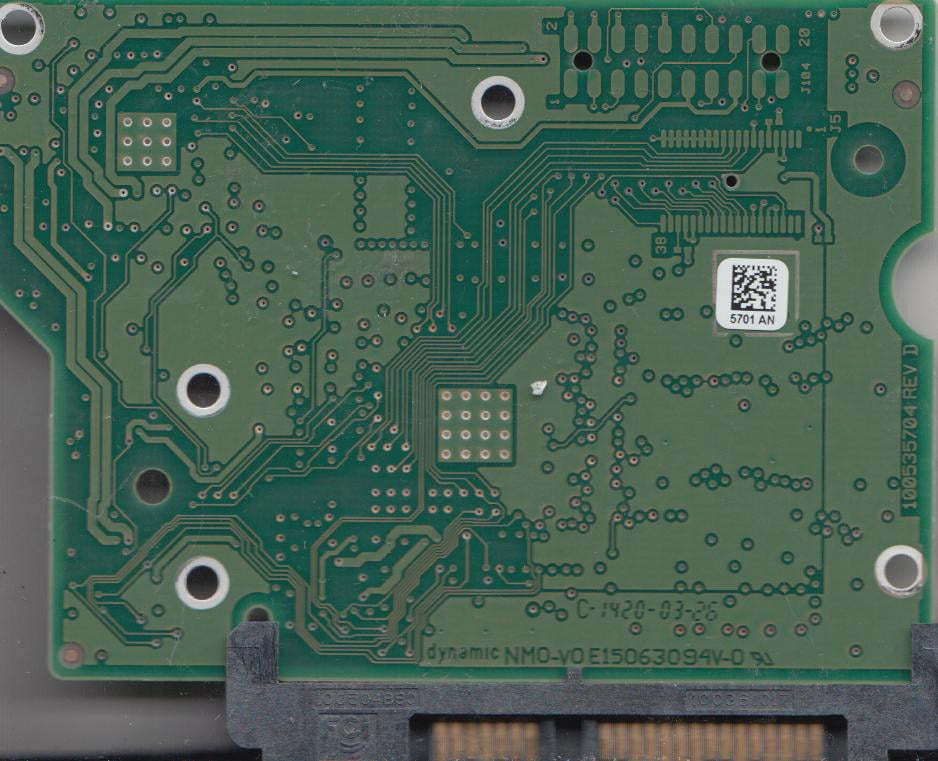 PCB 102228 100535704 REV C SEAGATE ST500DM002 1BD142-021 FW HP73 PCB 102228 100535704 REV C SEAGATE ST500DM002 1BD142-021 FW HP73
