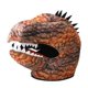 thumbnail image 3 of Máscara de dinosaurio, ligera y divertida, disfraz de Halloween para actuaciones en el escenario o cumpleaños. Marrón, 3 of 9