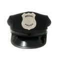 thumbnail image 2 of Gorro de Policía Jinwen Disfraz Oficial Carnaval Espectáculos Vacaciones Azul, 2 of 8