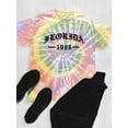 thumbnail image 3 of Textured Gothic Florida 1996 Tie Dye Spiral Men -Image by Shutterstock, Male Small, 3 of 4