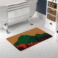 thumbnail image 4 of Boho Coir Doormat for Outdoor Entrance, Boho Front Door Mats Outdoor, Boho Welcome Mat, Boho Door Mat Outdoor, Boho Indoor Door Mats for Entryway, 17x30 (Forest Mountain), 4 of 5