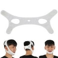 thumbnail image 4 of Anti Snore Device, Light Chin Strap Mesh With Mesh Design For Women For Snoring Black,White, 4 of 8