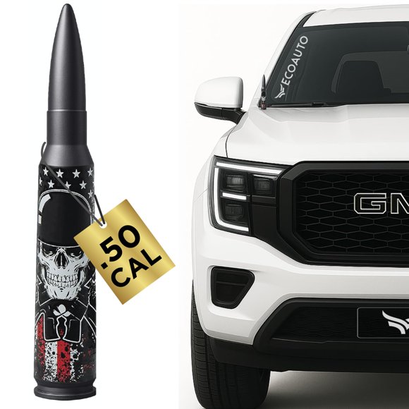 Antenna EcoAuto 50 Cal Badass - Pantalón corto para Silverado GMC