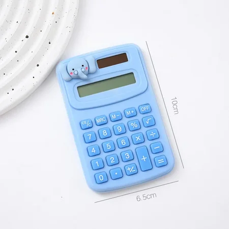 2025 New Small Calculator Silent Calculator Mini Version Learning Auxiliary Portable Calculator
