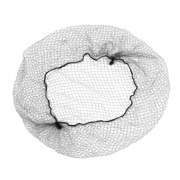 TINKSKY 100pcs Hair Nets Invisible Elastic Mesh (Black)