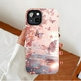 thumbnail image 2 of Chic Butterfly Shimmering Phone Case for Women Elegant Design Compatible with iPhone 11/12/13/14/15/16 Pro Max/Plus, 2 of 9