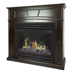 4 H X 8 D X 60 W Pecky Cypress Faux Wood Fireplace Mantel Walnut