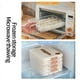 thumbnail image 4 of 1-4 Layer Food Storage Container Transparent Food Preservation Box For Kitchen And Refrigerator Dumpling Box Well Sealed, 4 of 9