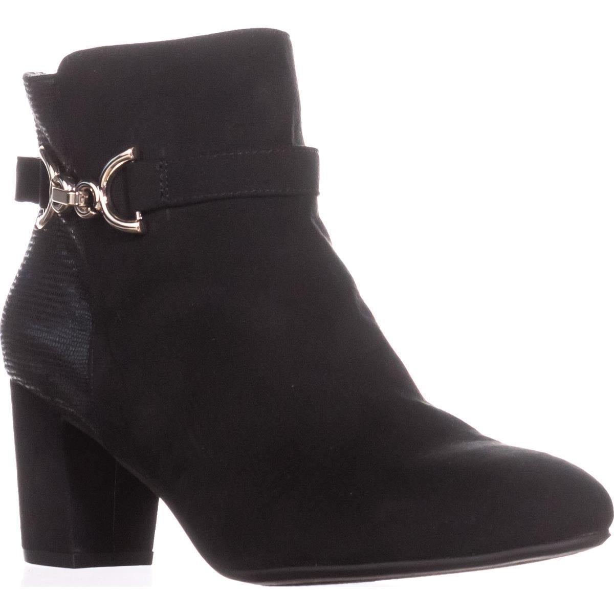 uppersole ankle booties button