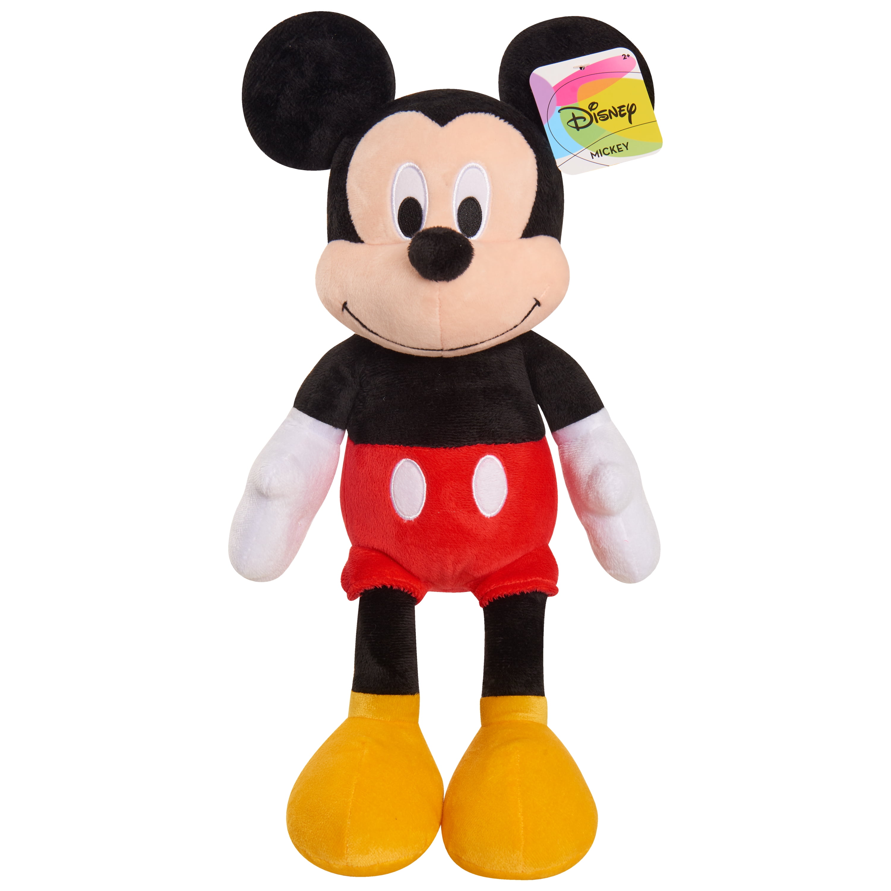 Disney Mickey Mouse 19-inch Plush Stuffed Animal, Kids Toys for