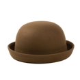 thumbnail image 4 of Sombrero bombín rizado de jazz para madre e hija, estilo femenino, de lana, para primavera y otoño, para parejas, Marubeni, 4 of 5