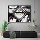 thumbnail image 3 of Figuras de Anime Naruto Dragon Ball, Goku, Kakashi, carteles con ojos en lienzo para pared, pintura artística, mural para decorar la habitación de los niños y el hogar, 3 of 5