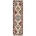 thumbnail image 2 of SAFAVIEH Antiquity Cennetig Geometric Runner Rug, Red/Ivory, 2'3" x 8', 2 of 7