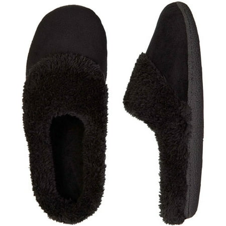 DF By Dearfoams Women's Velour Clog Slipper Shoes