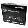 thumbnail image 5 of Samson SM4 4-Channel Bluetooth Fitness Mixer For Workout, Yoga, Spin, Aerobics, 5 of 5
