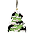thumbnail image 2 of Home Decor Personalized Christmas Acrylic Flat Pendant Holiday Pendant Decoration, 2 of 3