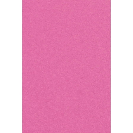 amscan Bright Pink Rectangular Plastic Table Cover | Party Tableware
