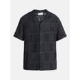 thumbnail image 5 of No Boundaries Crochet Shirt with Short Sleeves, Men's XS-4XLT, 5 of 5