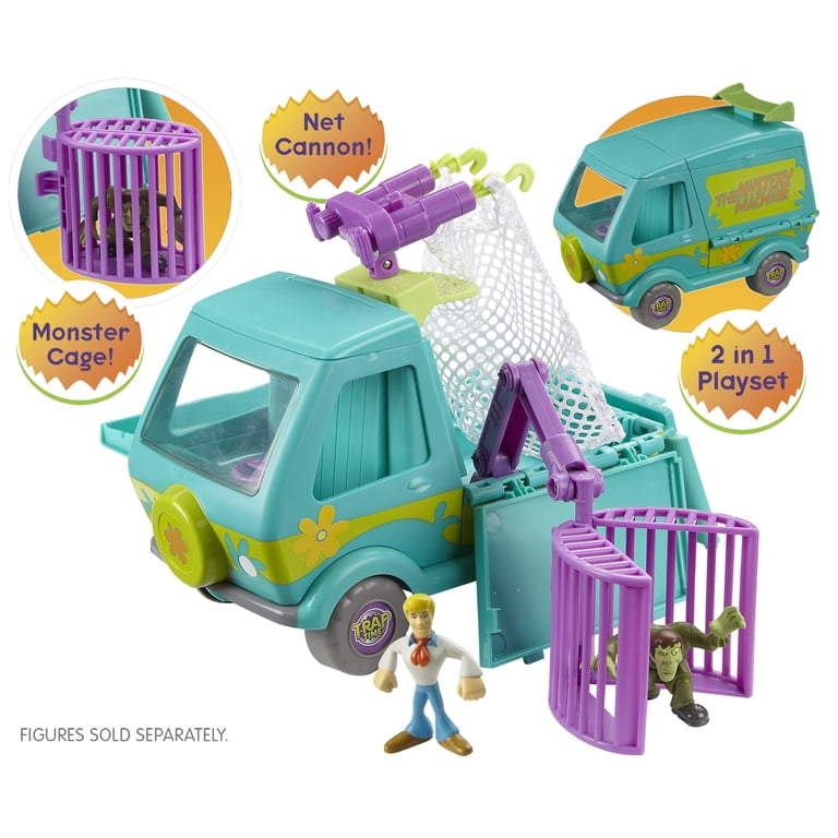 Scooby Doo Trap Time Deluxe Mystery Machine - Walmart.com
