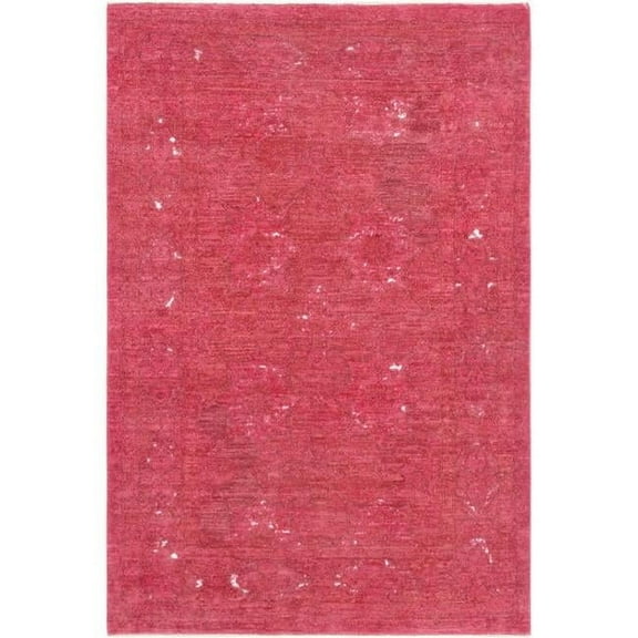 Pasargad Home Lahore Collection Hand-Knotted Wool Area Rug  4' 0" X 6' 0"