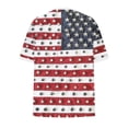 thumbnail image 6 of Yourumao Independence Day T Shirts for Women Short Sleeve Plus Size Tops with American Flag Printr T Casual Loose Fit for Patriotic Outdoor, 6 of 6