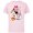 Soft Pink, variant on Disney Minnie Mouse and Daisy Duck Yoo Hoo - Short Sleeve Cotton T-Shirt for Adults - Customized-Black